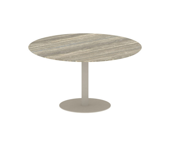 Butler round table 120 low dining ceramic top | Dining tables | Royal Botania