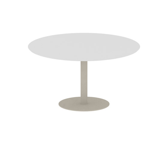 Butler round table 120 low dining ceramic top | Dining tables | Royal Botania