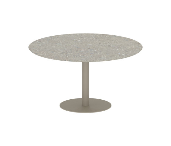 Butler round table 120 low dining ceramic top | Dining tables | Royal Botania