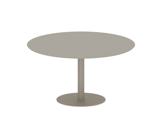 Butler round table 120 low dining ceramic top | Dining tables | Royal Botania