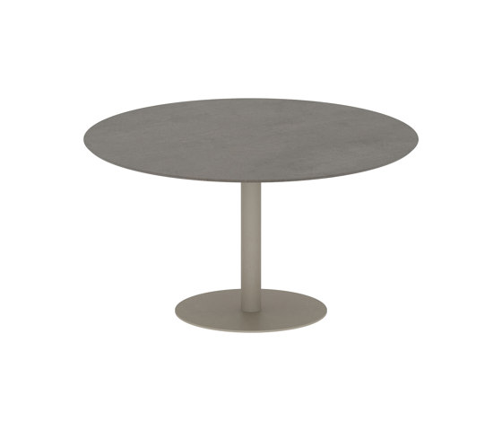 Butler round table 120 low dining ceramic top | Tavoli pranzo | Royal Botania