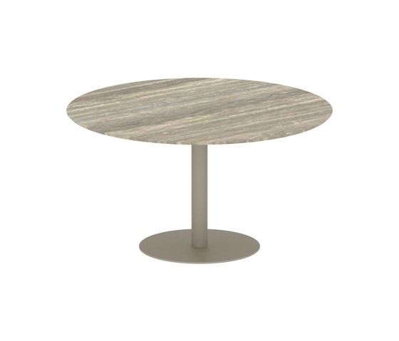 Butler round table 120 low dining ceramic top | Dining tables | Royal Botania