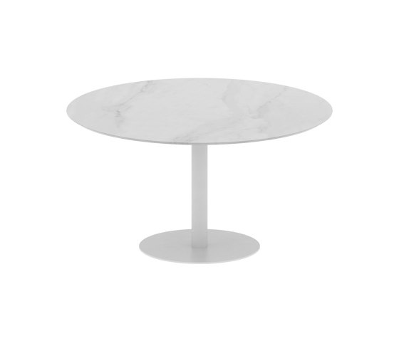 Butler round table 120 low dining ceramic top | Tavoli pranzo | Royal Botania