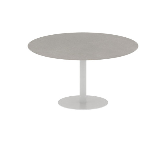 Butler round table 120 low dining ceramic top | Dining tables | Royal Botania