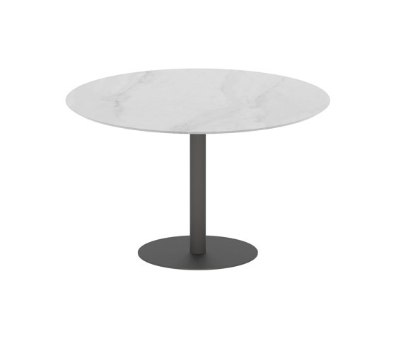 Butler table ronde 120 standard dining plateau en céramique | Tables de repas | Royal Botania