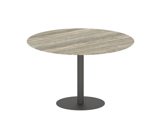 Butler table ronde 120 standard dining plateau en céramique | Tables de repas | Royal Botania