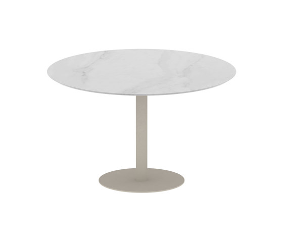 Butler table ronde 120 standard dining plateau en céramique | Tables de repas | Royal Botania