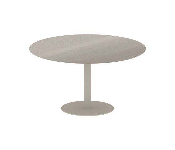 Butler round table 120 low dining ceramic top | Dining tables | Royal Botania