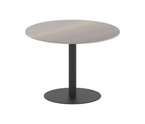 Butler round table 90 low dining ceramic top | Tavoli pranzo | Royal Botania