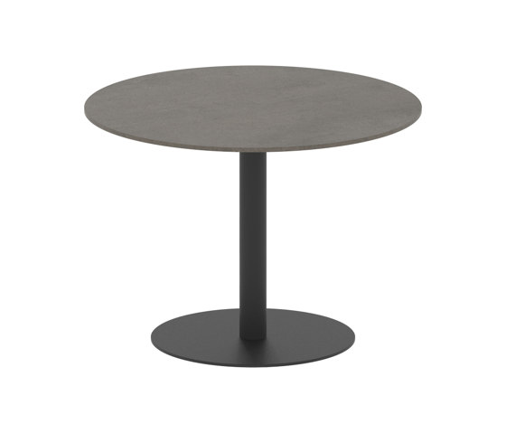 Butler round table 90 low dining ceramic top | Dining tables | Royal Botania