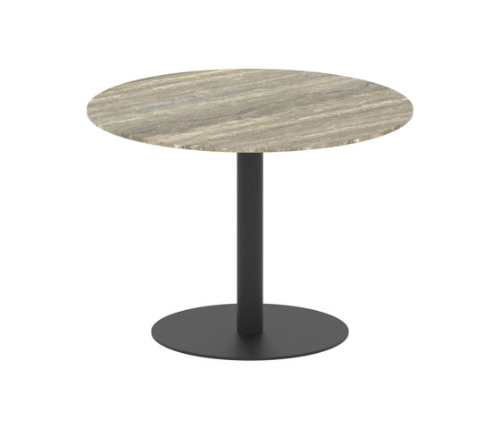 Butler round table 90 low dining ceramic top | Tavoli pranzo | Royal Botania