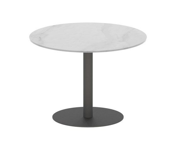 Butler round table 90 low dining ceramic top | Dining tables | Royal Botania