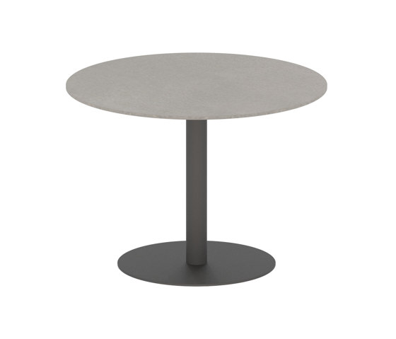 Butler round table 90 low dining ceramic top | Dining tables | Royal Botania