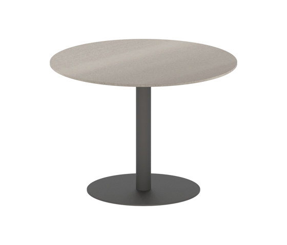 Butler round table 90 low dining ceramic top | Tavoli pranzo | Royal Botania