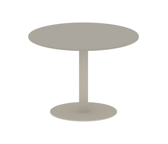 Butler round table 90 low dining ceramic top | Tavoli pranzo | Royal Botania