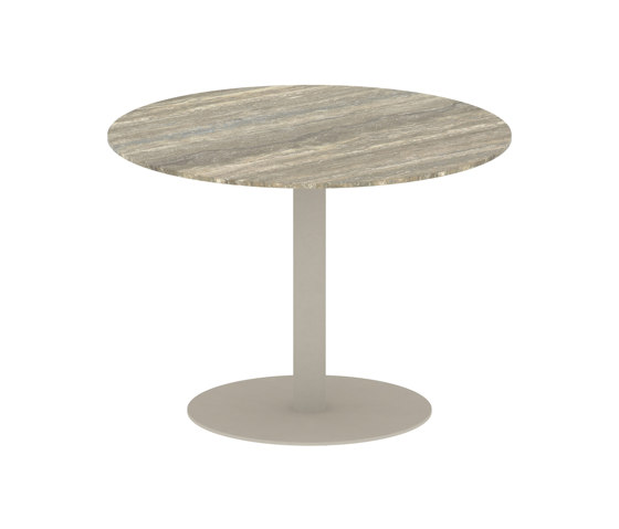 Butler round table 90 low dining ceramic top | Tavoli pranzo | Royal Botania