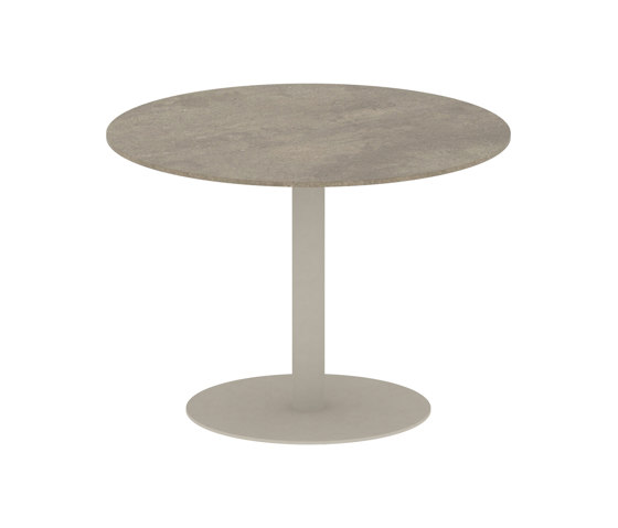 Butler round table 90 low dining ceramic top | Tavoli pranzo | Royal Botania