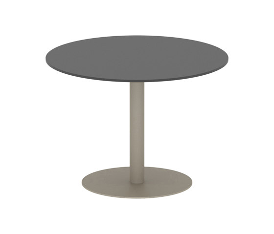 Butler round table 90 low dining ceramic top | Tavoli pranzo | Royal Botania