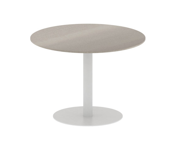 Butler round table 90 low dining ceramic top | Dining tables | Royal Botania