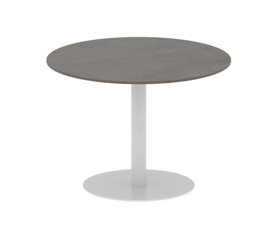 Butler round table 90 low dining ceramic top | Dining tables | Royal Botania