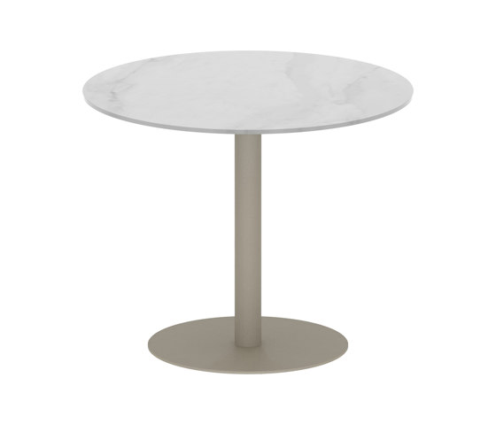 Butler round table 90 standard dining ceramic top | Tavoli pranzo | Royal Botania