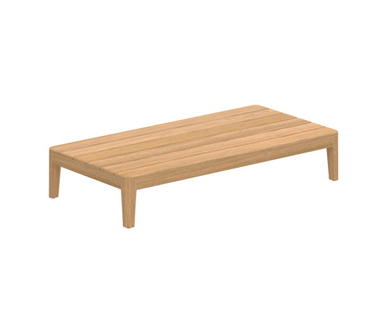 Calypso Lounge 140 teak table | Coffee tables | Royal Botania