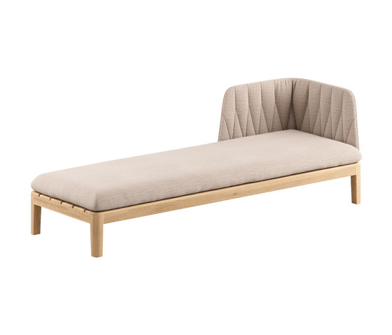 Calypso Lounge 210 left or right single back | Chaise longues | Royal Botania