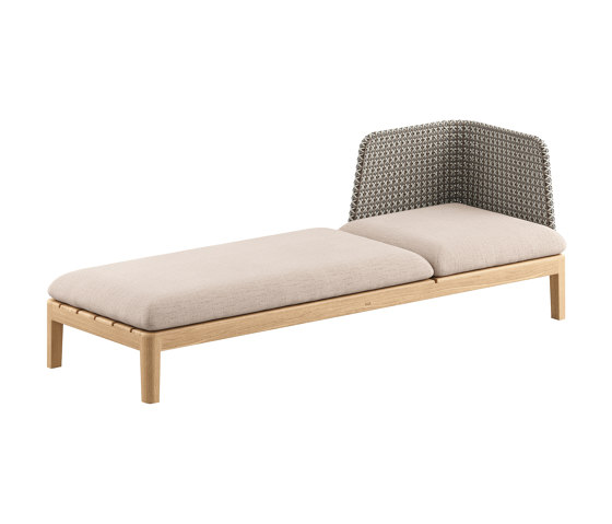 Calypso Lounge 210P 3 seater with single back | Chaise Longues | Royal Botania