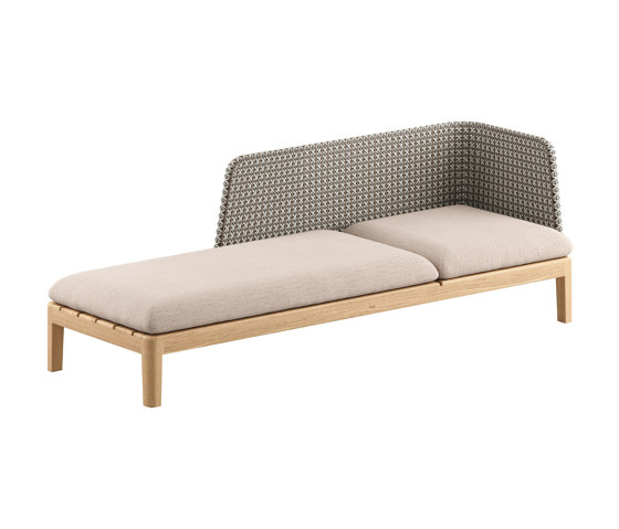 Calypso Lounge 210P 3 seater with back for 2 | Chaise longues | Royal Botania