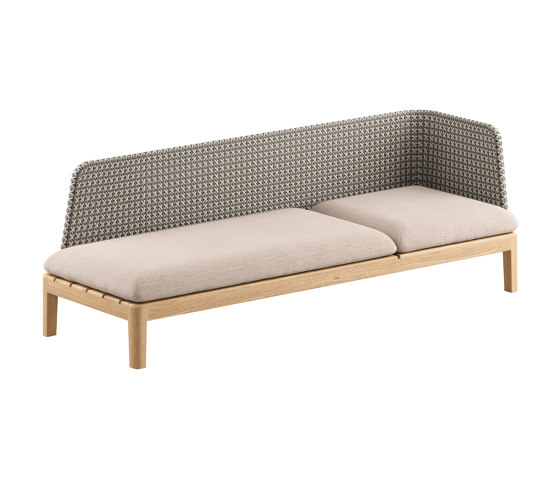 Calypso Lounge 210P 3 seater with back and 1 corner | Divani | Royal Botania