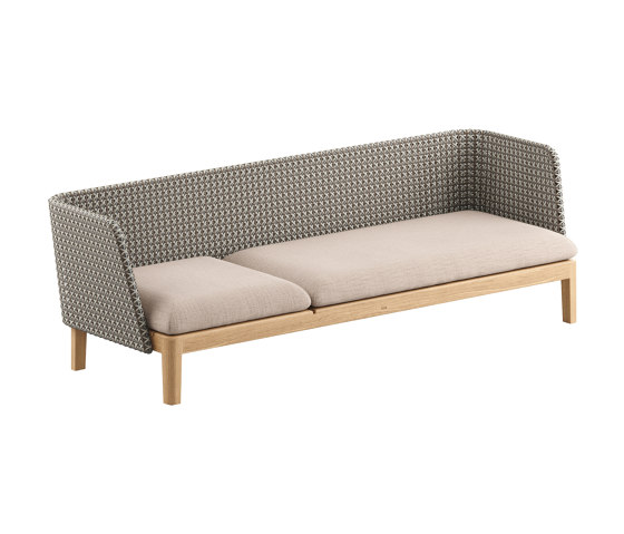 Calypso Lounge 210P 3 seater with back and 2 corners | Divani | Royal Botania