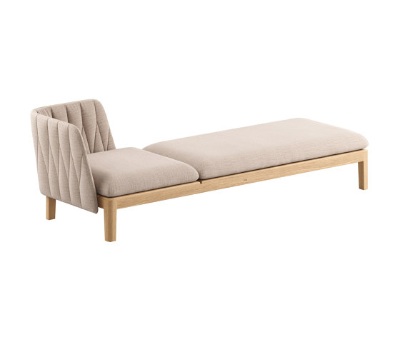 Calypso Lounge 210P 3 seater with single back | Chaise Longues | Royal Botania