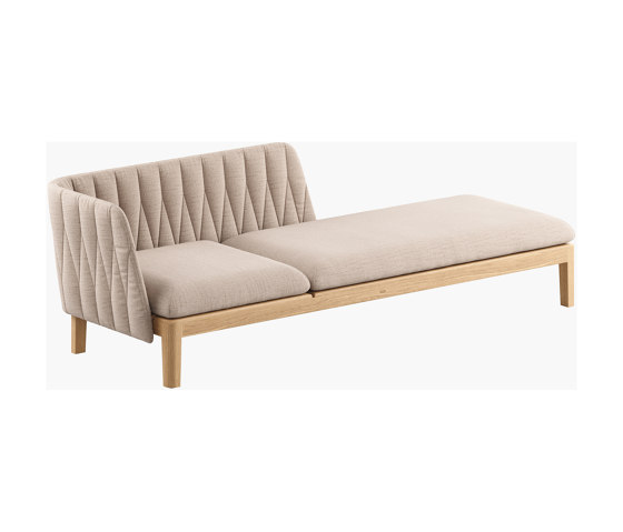 Calypso Lounge 210P 3 seater with back for 2 | Chaises longues | Royal Botania