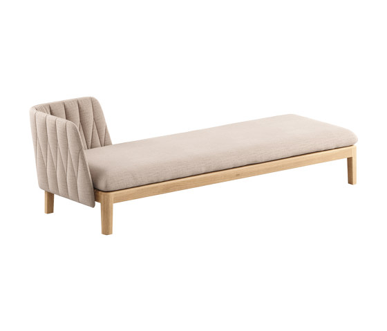 Calypso Lounge 210 left or right single back | Chaise longues | Royal Botania