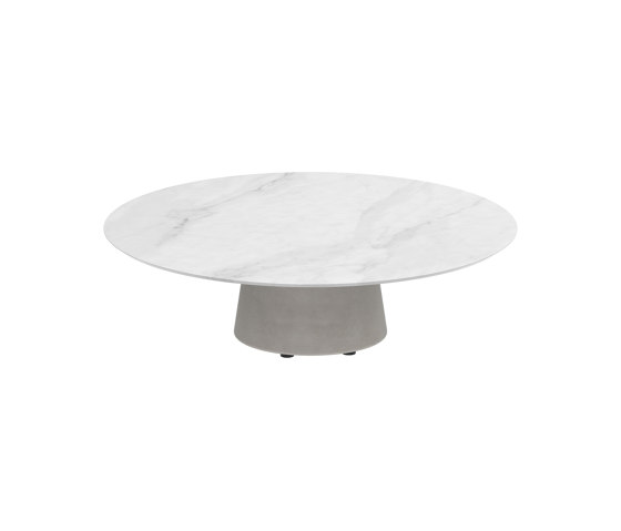 Conix table 120cm ronde low lounge | Tables basses | Royal Botania