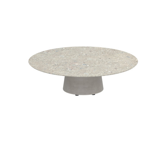 Conix table 120cm ronde low lounge | Tables basses | Royal Botania