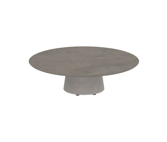 Conix table 120cm ronde low lounge | Tables basses | Royal Botania