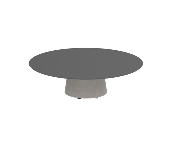 Conix table 120cm round low lounge | Mesas de centro | Royal Botania