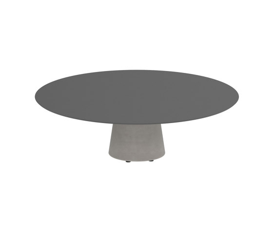 Conix table 160cm round high lounge | Tavolini bassi | Royal Botania