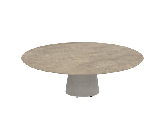 Conix table 160cm round high lounge | Coffee tables | Royal Botania