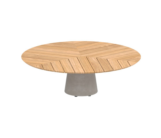 Conix table 160cm ronde high lounge | Tables basses | Royal Botania