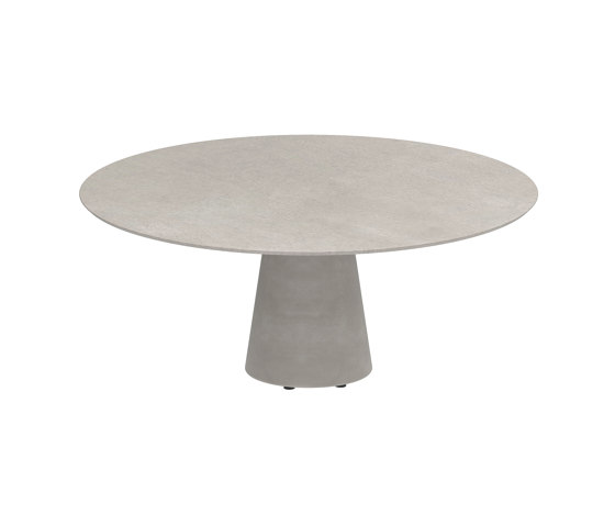 Conix table 160cm ronde low dining | Tables de repas | Royal Botania