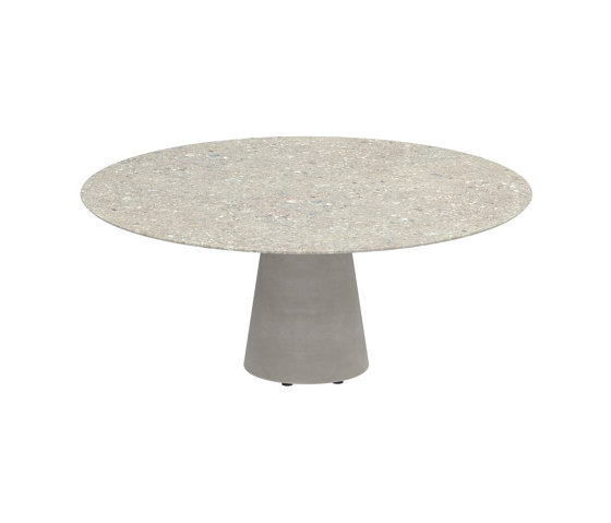 Conix table 160cm ronde low dining | Tables de repas | Royal Botania