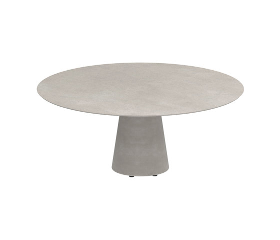 Conix table 160cm round low dining | Tavoli pranzo | Royal Botania