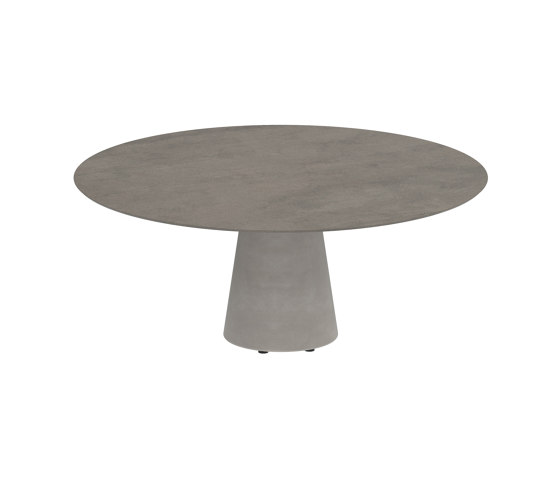 Conix table 160cm ronde low dining | Tables de repas | Royal Botania