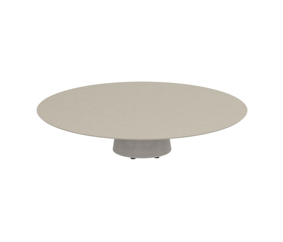 Conix table 160cm round low lounge | Tavolini bassi | Royal Botania