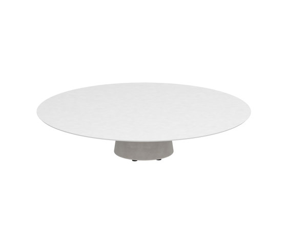 Conix table 160cm ronde low lounge | Tables basses | Royal Botania