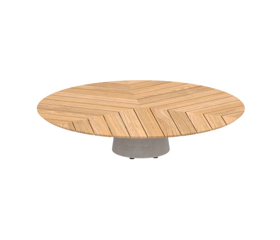 Conix table 160cm ronde low lounge | Tables basses | Royal Botania