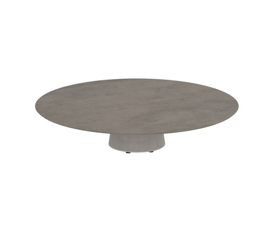 Conix table 160cm ronde low lounge | Tables basses | Royal Botania