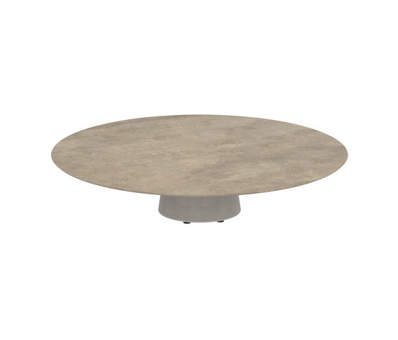 Conix table 160cm round low lounge | Coffee tables | Royal Botania